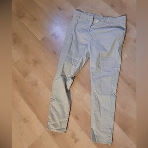 Tan stretchy khaki pants